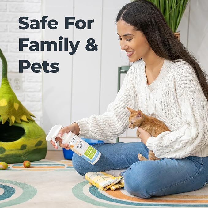 Oxyfresh Premium Strong Dog and Cat Stain Remover & Odor Eliminator | Extra Strong Odor Eliminator – Carpet Stain Remover for Cats & Dog Pee – Urine Destroyer – Removes Carpet Stains on First Try