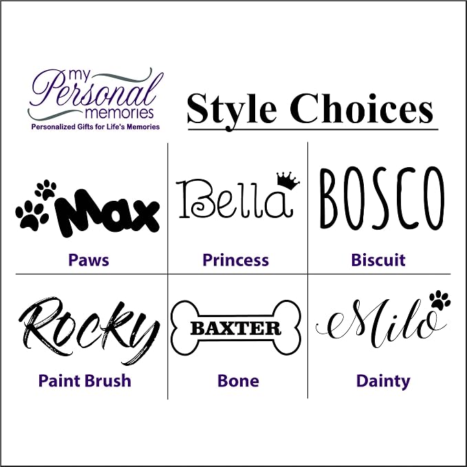 My Personal Memories Custom Personalized Stainless Steel Dog or Cat Bowl for Water and Food - Engraved Pet Bowl with Non Slip Bottom (Large - 64 Ounces, Red)