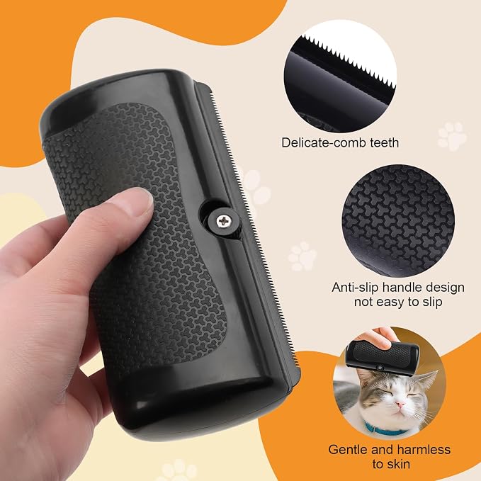 Deshedding Brush, Deshedding Brush for Pets, Deshedding Dog Brush for Cats, Dogs, Horses, Easy Hair Removal Tool