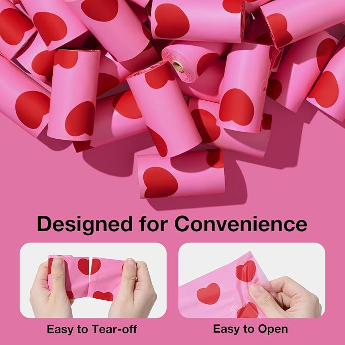 VETRESKA Dog Poop Bags, Leak Proof, Extra Thick and Large Pet Waste Bags for Dog Walking and Cat Litter, Smoked Cherry Scented, 300 Bags