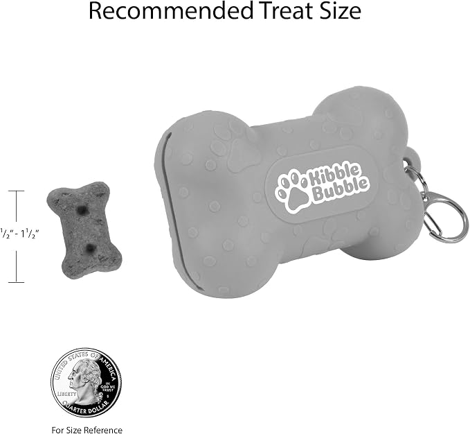 Dog Treat Pouch, Yellow Bone (30747-O) 4.3" x 2.6" (Pack of 5)