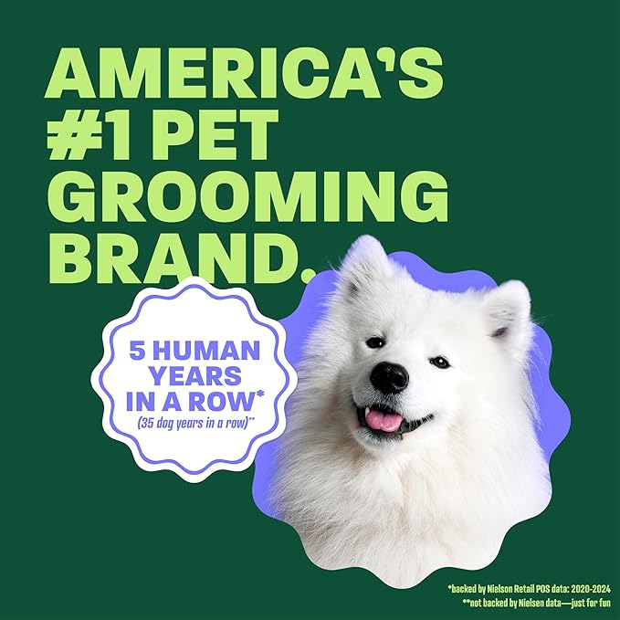 TropiClean Whitening Dog Shampoo, Ultra White Brightening Formula, 20oz