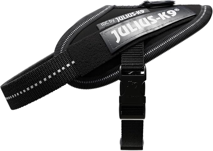 Julius-K9, 16IDC-P-B1, IDC Powerharness, Dog Harness, Size: Baby 1, Black