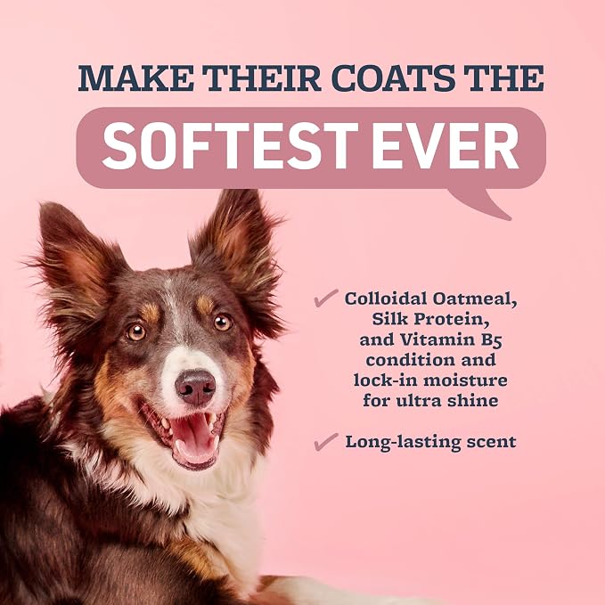 Veterinary Formula Ultra Oatmeal Shampoo + Conditioner Bundle, 17 oz Each | Complete moisturizing care with colloidal oatmeal and jojoba for soft, shiny and hydrated dog and cat coats