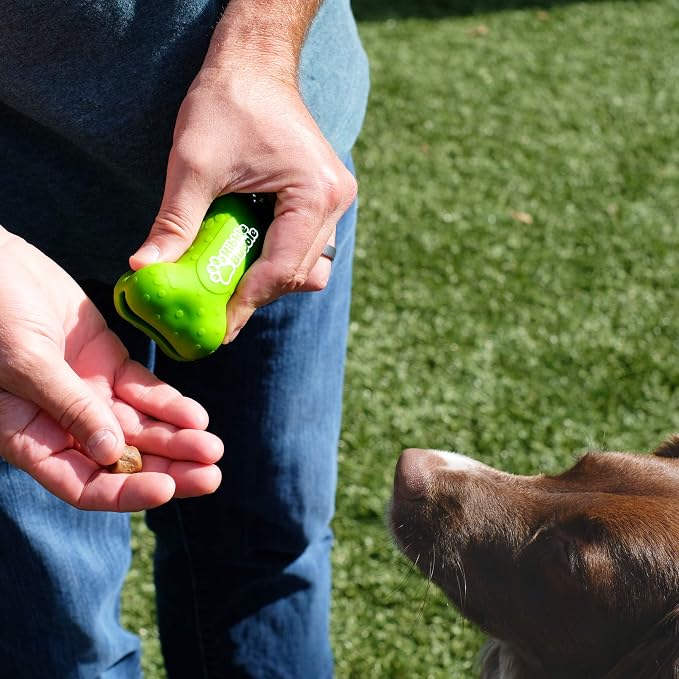 Dog Treat Pouch, Yellow Bone (30747-O) 4.3" x 2.6" (Pack of 5)
