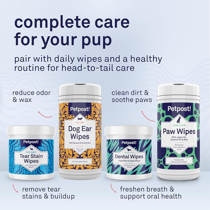 Petpost | Waterless Argan Oil Dog Shampoo Spray. Rinse-Free Cleaner & Deodorizer with Aloe & Safflower Oil. Moisturizes Skin & Softens Coat. 8 oz