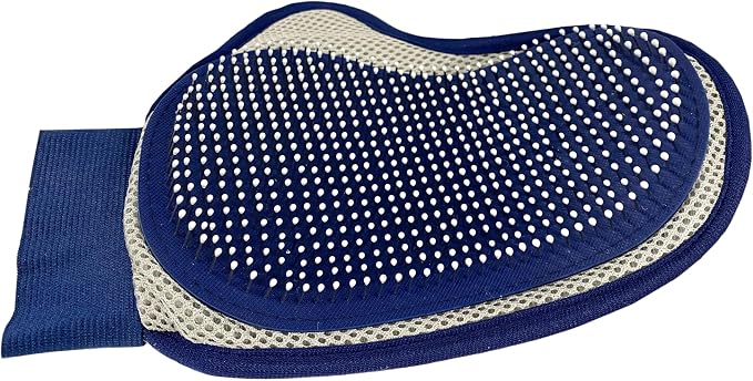 Four Paws Magic Coat Professional Series Deluxe Dog Grooming Glove | Soft comfort tips, grooming glove for dogs, removes loose hair, massages skin, promotes bonding, for all coat types