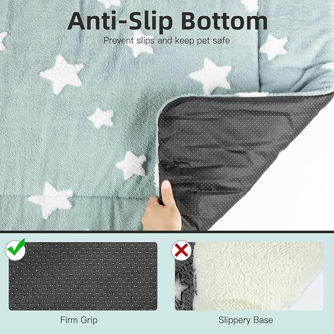 Mora Pets Dog Crate Pad Washable Cat Dog Bed for Crate Flat Pet Kennel Mat | Soft Dog Cat Bed Mat, Puppy Crate Pad for Dog Cage Cozy Sleeping Liner, Cute Pillow Cushion Anti Slip Small 2 Pack 24 x 18