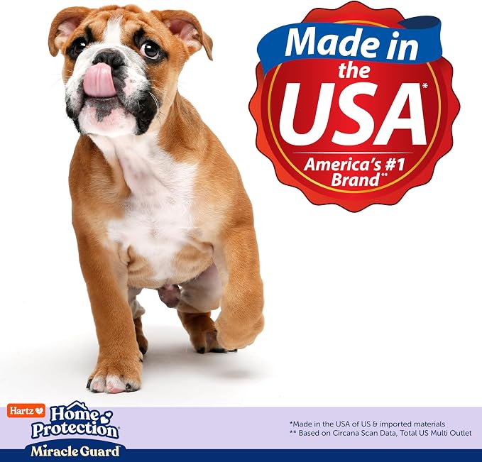 Hartz Miracle Guard Dog and Puppy Dog Pads Max Absorbency 24 Hour Use Odor Eliminating Lavender Scented No Leaks, 3XL Size 20 Count