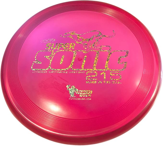 Hero Super Sonic 215 ~ K-9 Candy Material Dog Flying Disc