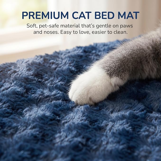 Dog Bed Mat - Reversible Dog Crate Bed Mats, Soft & Breathable Kennel Pad, Durable Crate Bed for Small Dogs & Cats
