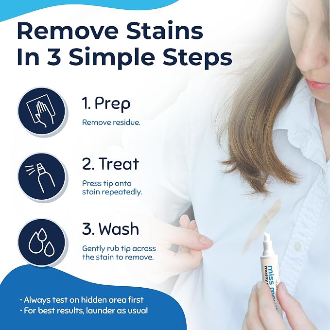 Miss Mouth's Messy Eater Stain Remover Pen, On-The-Go Travel, 2 Pack | Instant Stain Remover Pen, Newborn & Baby Essentials, On-The-Go & Travel Essentials