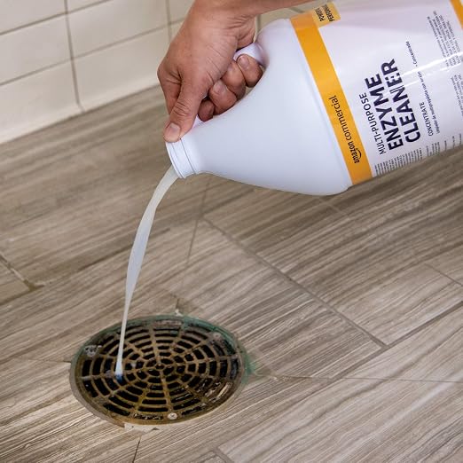 AmazonCommercial Multi-Purpose Enzyme Cleaner, Stain & Odor Remover, Pet Stain Remover, 1-Gallon, 1-Pack