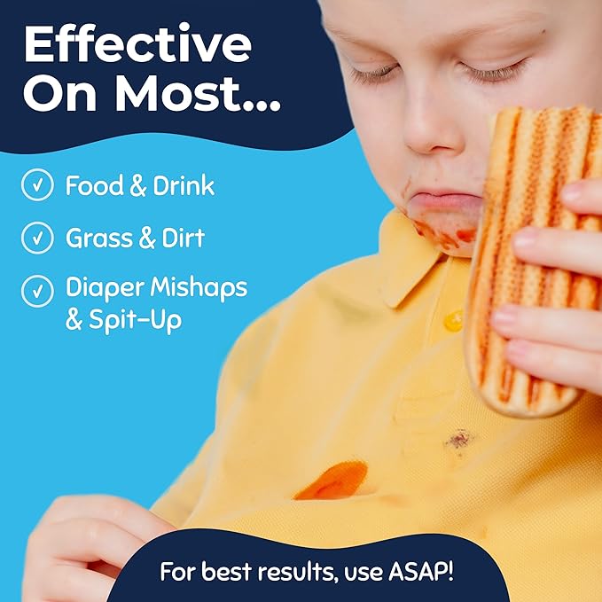 Miss Mouth's Messy Eater Stain Remover Pen, On-The-Go Travel, 2 Pack | Instant Stain Remover Pen, Newborn & Baby Essentials, On-The-Go & Travel Essentials