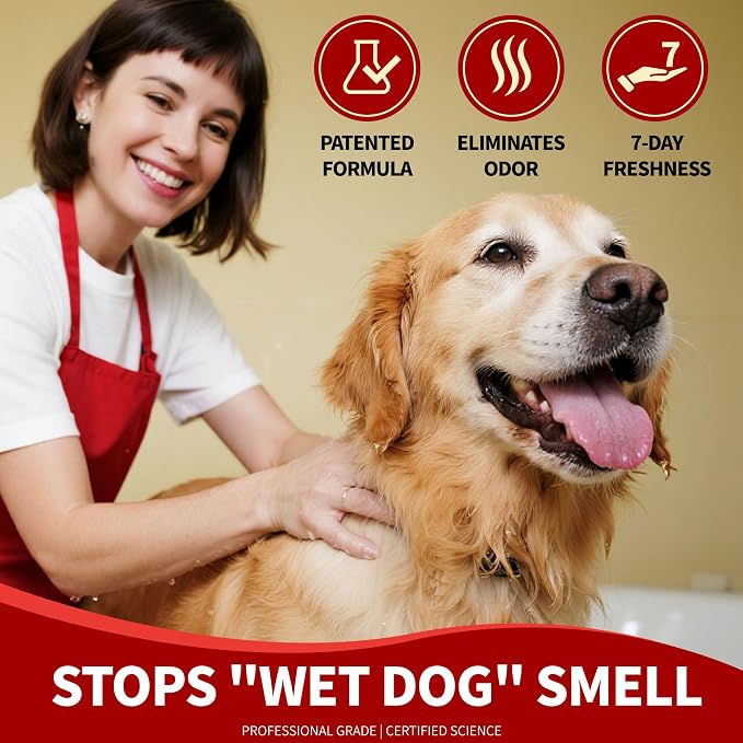 Arf Arf Odor Control Dog Shampoo – Burdock & Oatmeal, Smelly Dogs, 16oz | Odor control, burdock root sebum regulator, oatmeal protein, long-lasting scent, smelly dogs, oily coats, 500ml pump