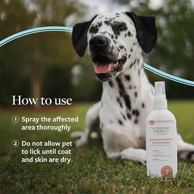Veterinary Formula Clinical Care Hot Spot & Itch Relief Spray, Dogs & Cats