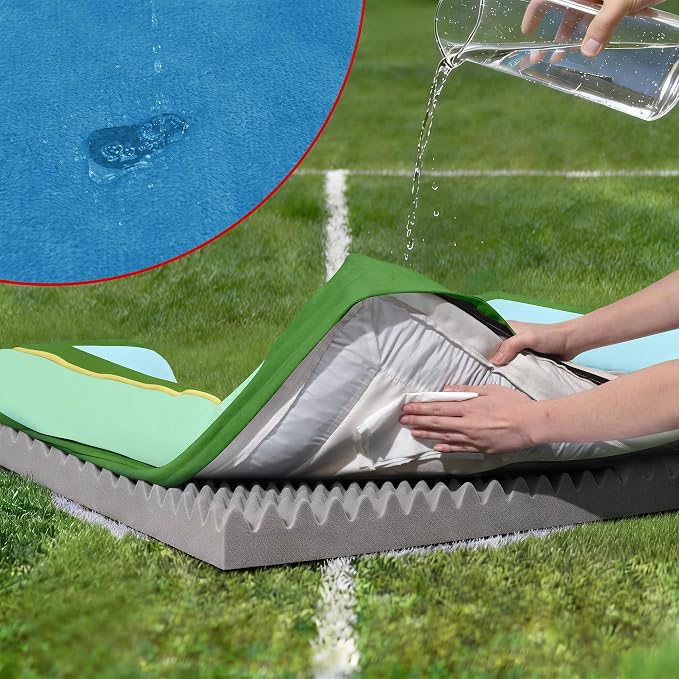 Comfort Expression Orthopedic Dog Bed for Extra Large Dogs with Bolster | Waterproof Dog Couch Bed with Washable Cover & Non-Slip Bottom, Supportive Egg Crate Foam XL Pet Bed, 45x35 Inch