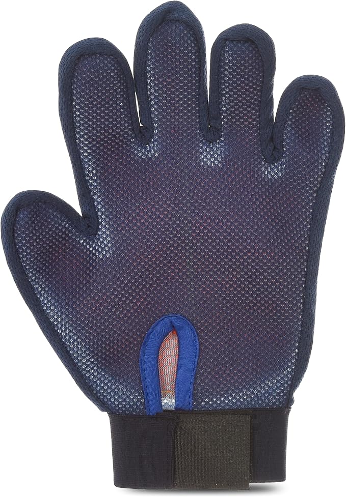 Arm & Hammer Deodorizing Dog Grooming Glove, Lily & Vanilla Scent | Fragrance transfer technology, baking soda infused, deshedding glove, for bathing and dry grooming daily
