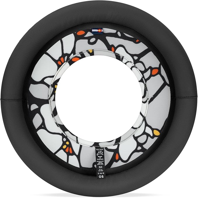 OllyDog Super Flyer | Durable Dog Frisbee | Soft & Lightweight Flying Disc | Gentle on Teeth & Gums | Water-Resistant Outdoor Toy (Magnolia)