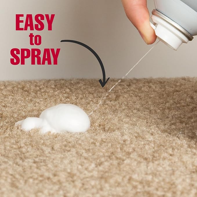 Nature's Miracle Dog Urine Destroyer Plus Foam, Enzymatic Cleaner, 17.5 oz | Destroys the Toughest Dog Urine Stains, Foam Penetrates Into the Carpet, Safe For Pets and Home*, Fresh Scent