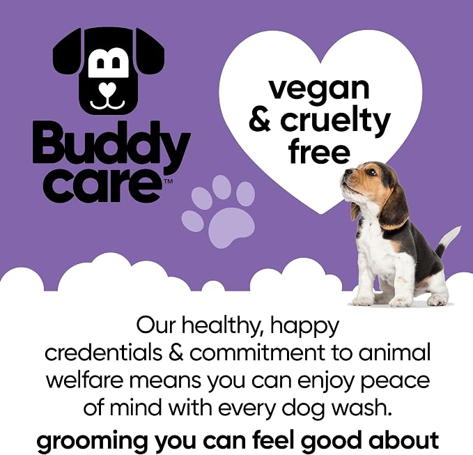 Calming & Deodorising Dog Shampoo by Buddycare | Lavender Scented | with Aloe Vera and Pro Vitamin B5 (50.72oz)