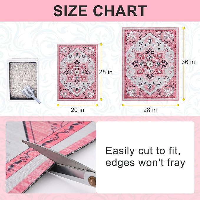 BEAUTYZOO Cat Litter Mat, 28" x 36" Large Litter Trapping Mat, Waterproof | Scatter Control, Absorbent Urine‑Proof, Soft On Paws, Non‑Slip, Machine Washable, For Indoor Cats & Kittens, Floor Use