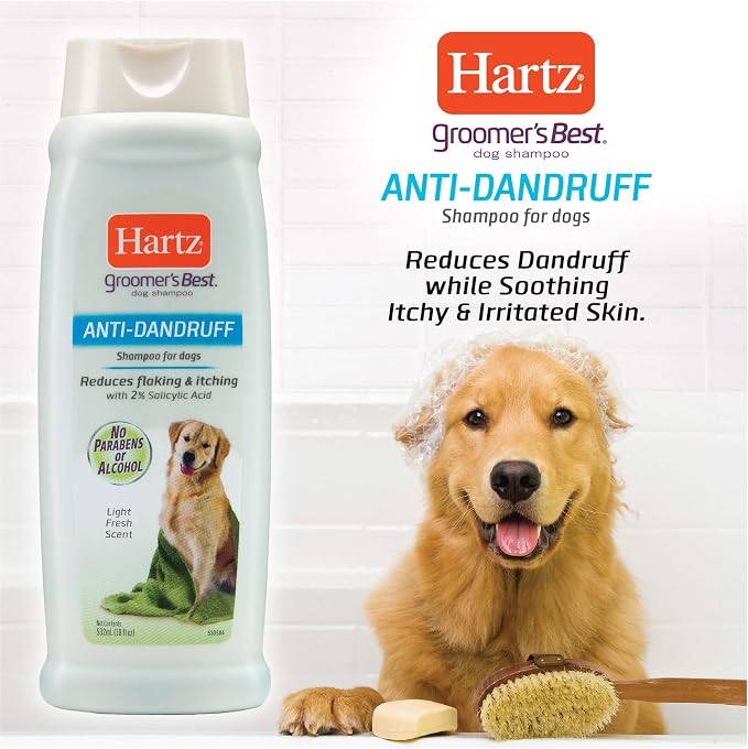 Hartz Groomer's Best Anti-Dandruff Dog Shampoo