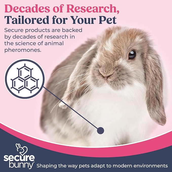 SIGNS SecureBunny Pheromone Home Stick Diffuser 30-Day Starter Kit, Passive Diffuser Naturally Supports Calm and Well-Being Helping Relieve Any Feeling of Anxiety or Stress