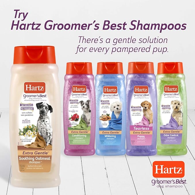 Hartz Groomers Best 3 in 1 Conditioning Shampoo for Dogs 18 oz