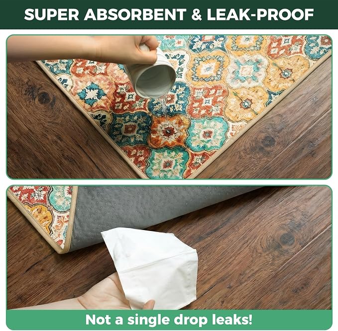 FXW Washable Pee Pads for Dogs, Super Absorbent, 29" x 47", 2 Packs | Machine washable, Non-slip backing