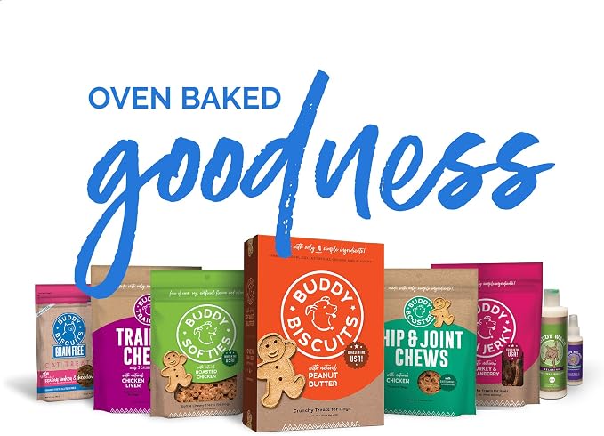 Buddy Biscuits Trainers Training Bites Soft & Chewy Dog Treats, Bacon, 10 oz. Pouch (Pack of 2)