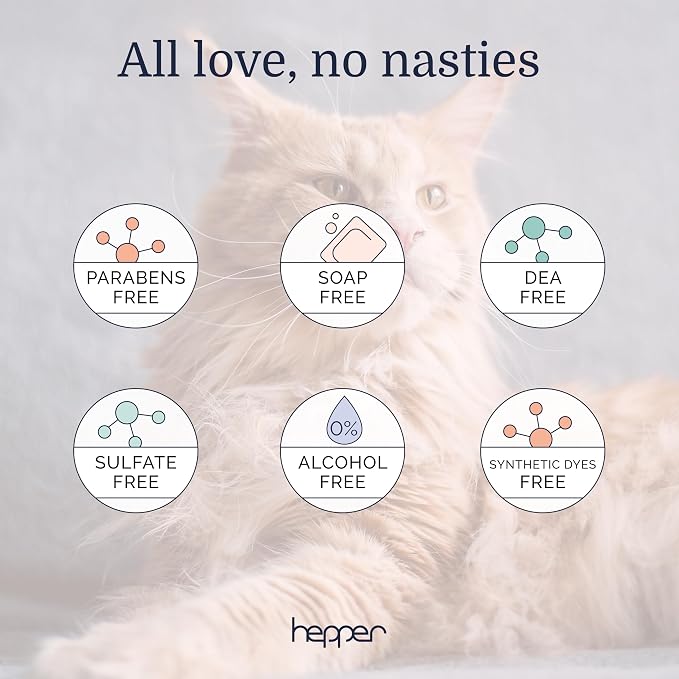 Hepper Deep Clean Pet Shampoo for Smelly Pets - Odor Control - 8oz