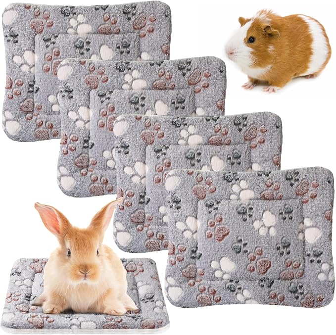 4 Pack Soft Pet Bed Mat Small Dog Crate Fleece | Tuanse Soft Pet Beds Mat Small Dog Crate Fleece,13 X 10 Inches,Light Gray