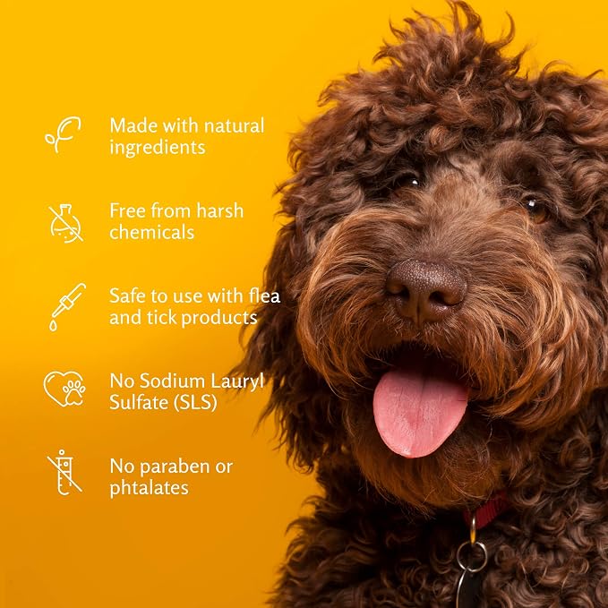 Arm & Hammer Soothing Oatmeal Dog Shampoo, Vanilla Coconut, 20 Fl Oz, 2-Pk | Baking soda formula, moisturizing oatmeal, vanilla coconut scent, pH balanced for dry skin