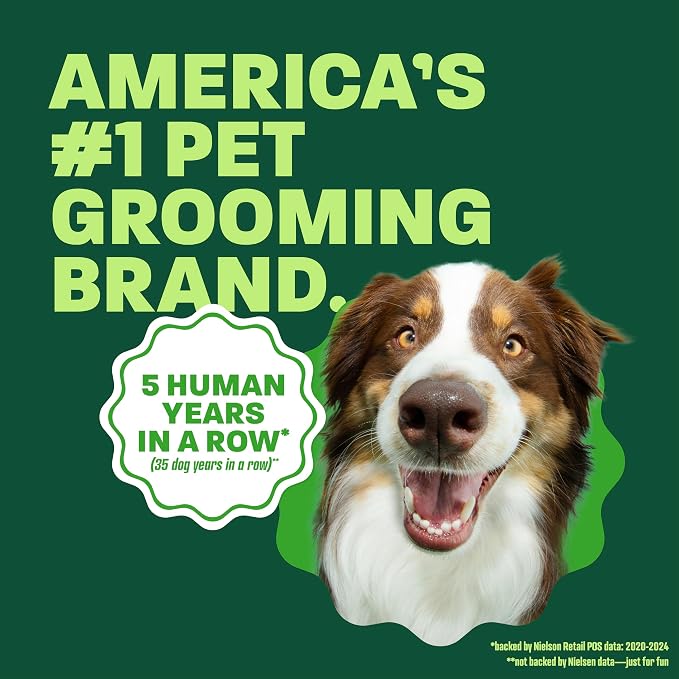 TropiClean Deshedding Dog Shampoo, Lime & Coconut Scent, 20oz. | Fast-Acting Shedding Control | Coat Softener | Lime & Coconut Scent | Puppy & Cat Safe | Made in USA