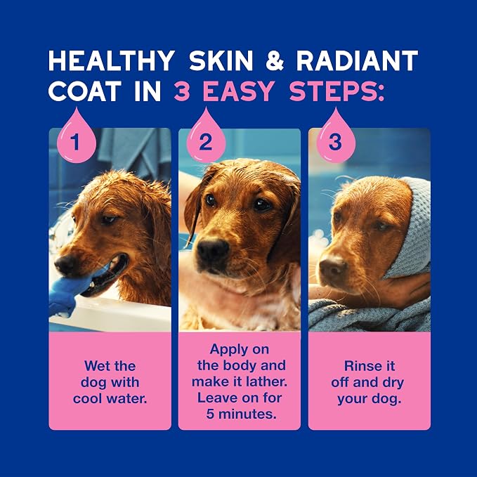 DOUXO SPA Soothing Dog Shampoo for Sensitive Skin, 16 fl oz | Skin-Friendly Formula Cleans and Soothes, Leaves The Coat Soft and Radiant