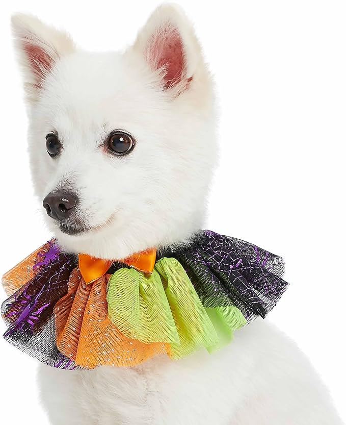 Blueberry Pet Halloween Party Adjustable Breakaway Costume Dog Collar in Cool Tone, X-Small