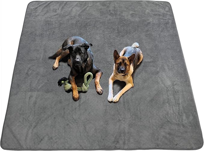 Washable Pee Pads for Dogs, Absorbent Extra Large Dog Mat, Non-Slip, 65x48 | Leakproof Pet Playpen Mat, Reusable Puppy Pads, for Whelping Box, Senior Dog Incontinence, Housebreaking,Floor,Potty Training