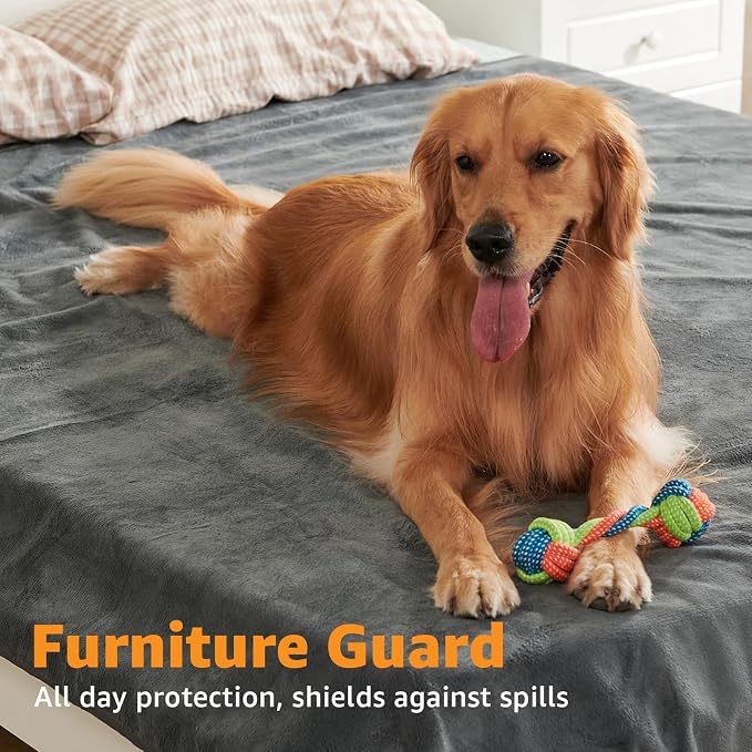 Dog Pee Pad Washable 82x120 Extra Large,Absorb Reusable Whelping Pads, Non-Slip Puppy Training Pads, Waterproof Floor Mat for Potty Training, Playpen,Incontinence,Housebreaking,Bed
