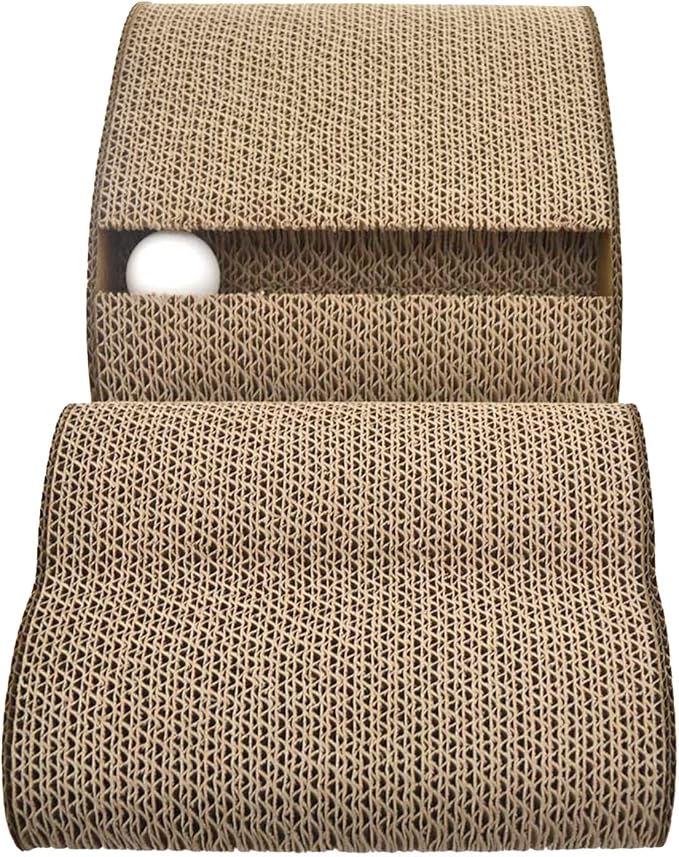 Best Pet Supplies Catify Cat Scratcher, Fun Interactive Scratchers, Posts, Poles, Claw Safe, Furniture Saver Indoor Play Support Natural Cat Behaviors Heavy Duty - Whale