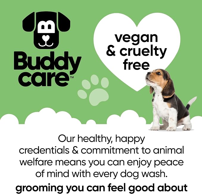 Buddycare Shed Control Dog Shampoo Aloe & Lemongrass Scented | with Aloe Vera and Pro Vitamin B5 (50.72oz)