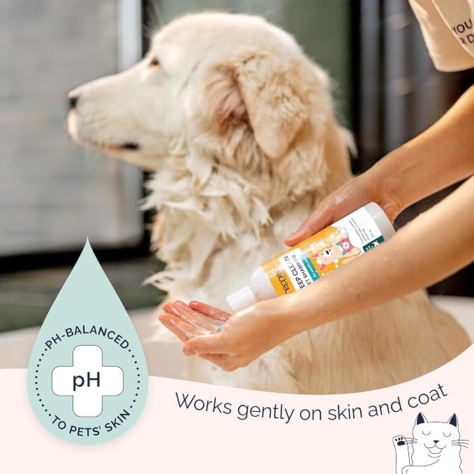 Hepper Deep Clean Pet Shampoo for Smelly Pets - Odor Control - 8oz