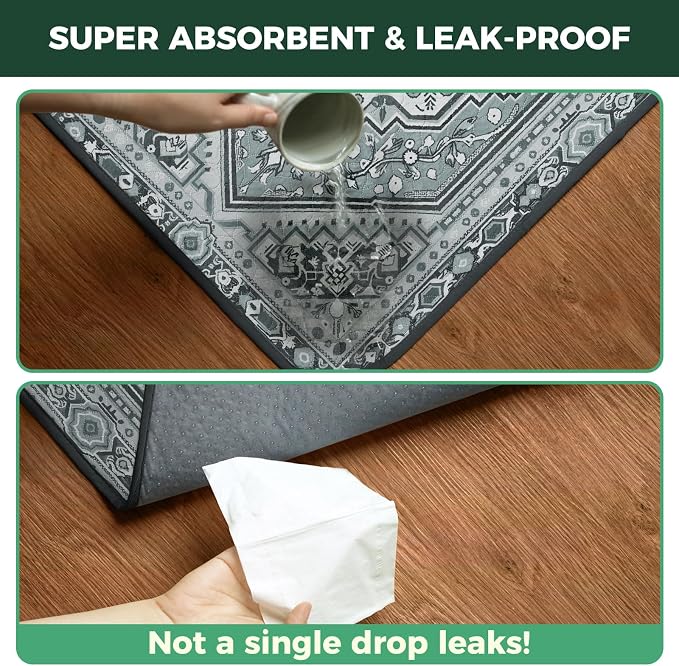 FXW Washable Pee Pads for Dogs, Super Absorbent, 39" x 63", 1 Pack | Machine washable, Non-slip backing, Fits 24"H 6-Panel FXW Rollick/Homeplus Playpens