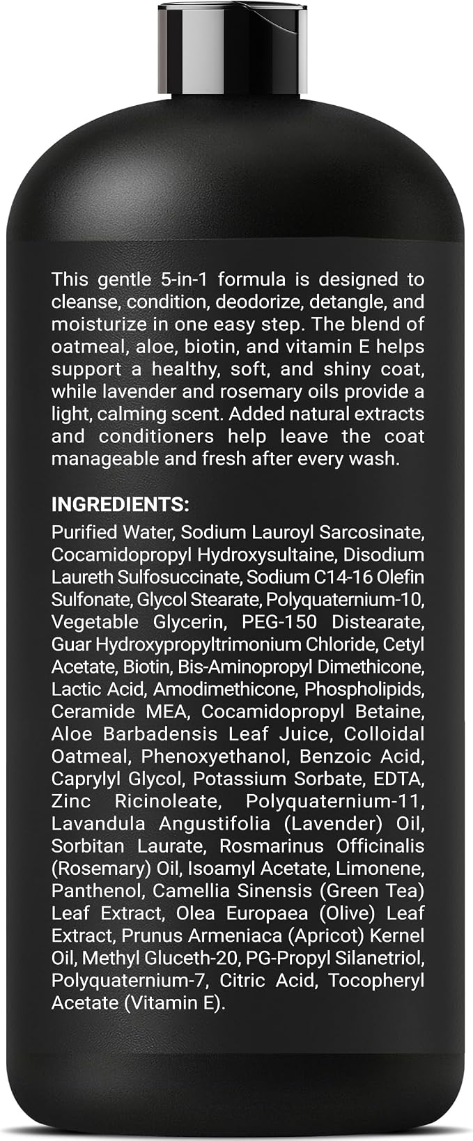 Oatmeal Dog Shampoo and Conditioner for Sensitive Skin with Aloe 32 fl oz | 5 in 1 Puppy Shampoo for Itchy, Sensitive Skin | Cleans, Conditions, Deodorizes & Moisturizes For All Breeds | ALFIE'S CHOICE