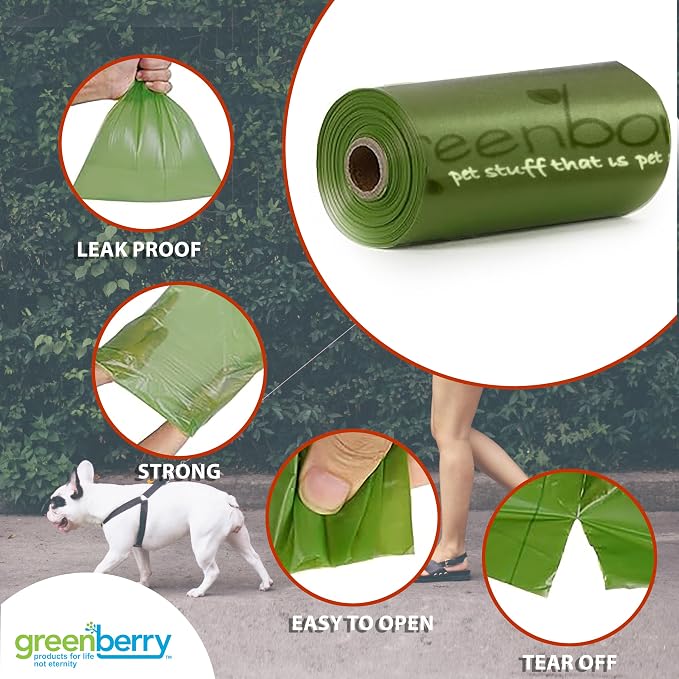Biobase Pet Products Leak Proof Dog Poop Bag Rolls, Odor Blocking Multicolor Nature Theme 16 Rolls 192 Refill Bulk Pack