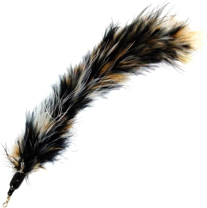 Pet Fit for Life Multi Piece Replacement Feathers Pack Plus Bonus Soft Furry Tail for Interactive Cat and Kitten Toy Wands…