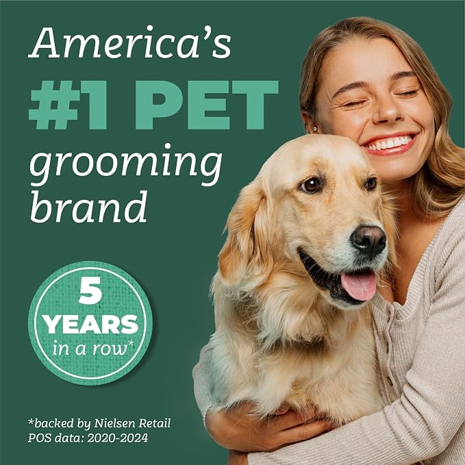 TropiClean Pure Deodorizing Dog Shampoo for Smelly Dogs, Papaya Scent, 22oz