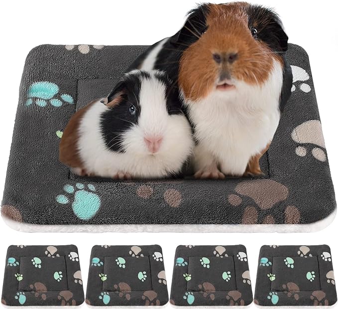 4 Pack Soft Pet Bed Mat Small Dog Crate Fleece | Tuanse Soft Pet Beds Mat Small Dog Crate Fleece,13 X 10 Inches,Black