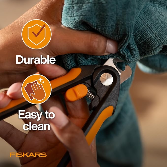 Fiskars Pet Large Nail Clippers, Cat and Dog Trimmers for Grooming, 5.75" (Pack of 6)