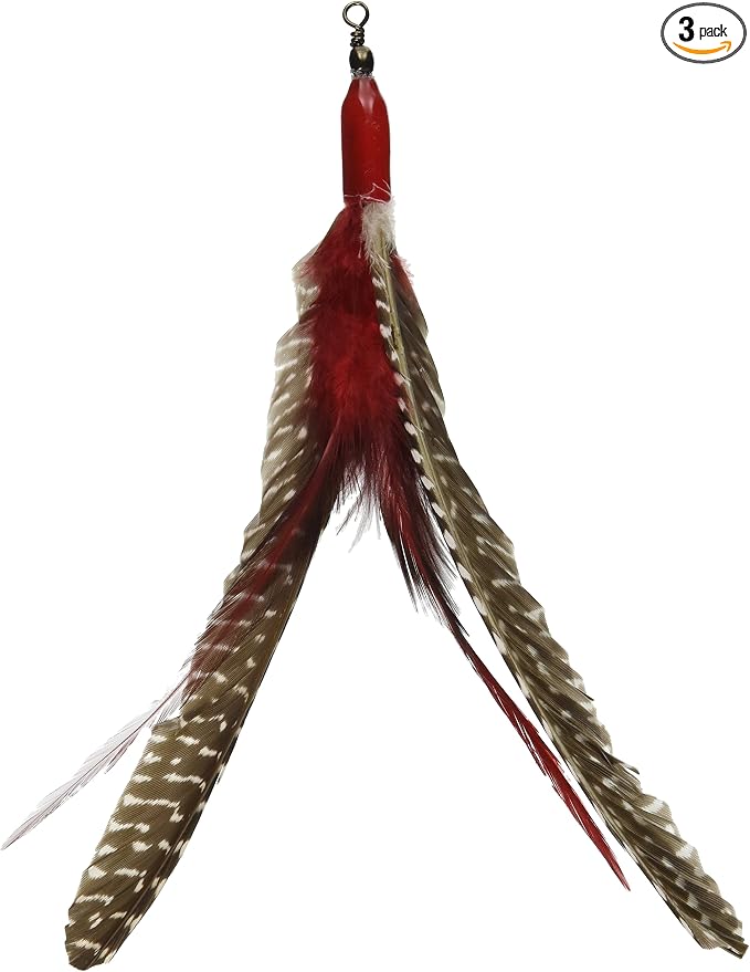 GoCat DaBird Feather Refill, Assorted Colors, Pack of 3